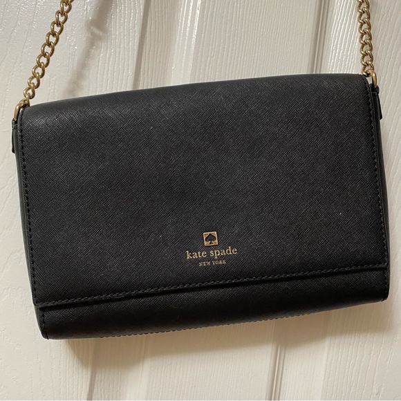 Black Kate Spade crossbody - Picture 1 of 4